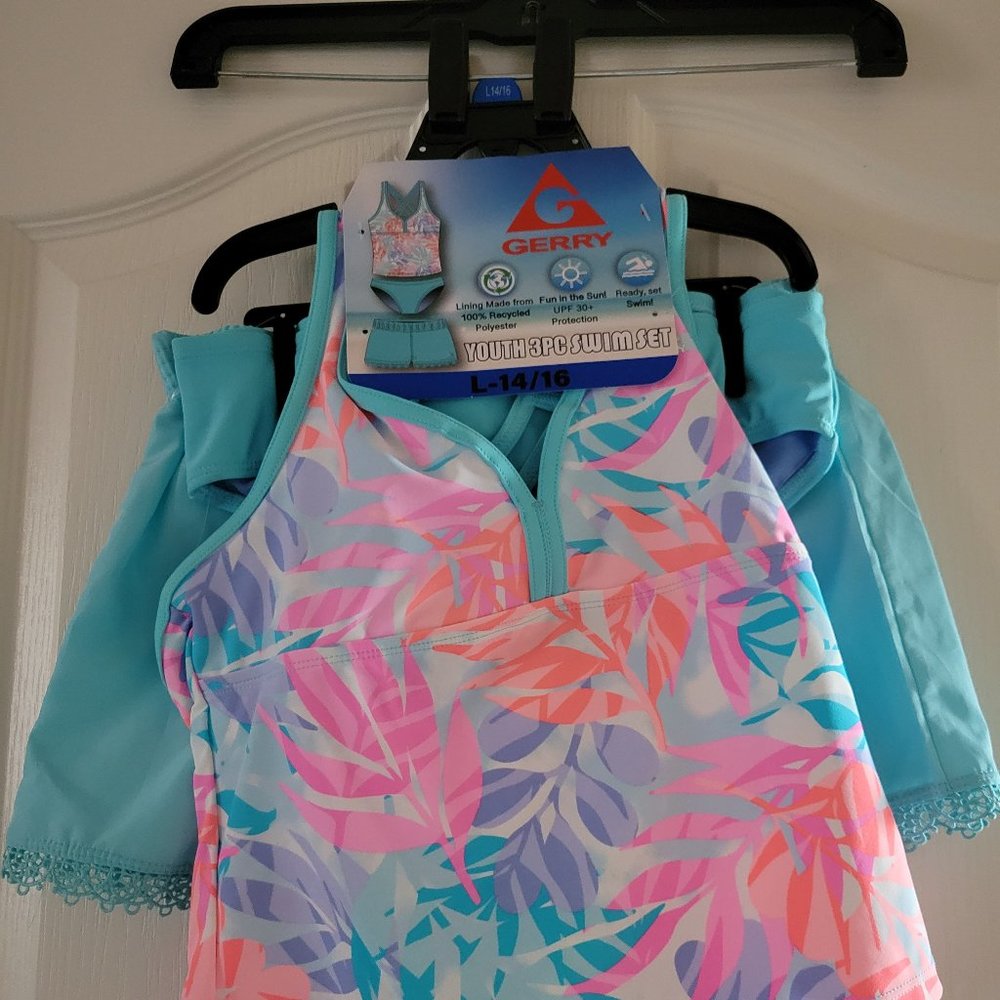 3 piece youth swim set